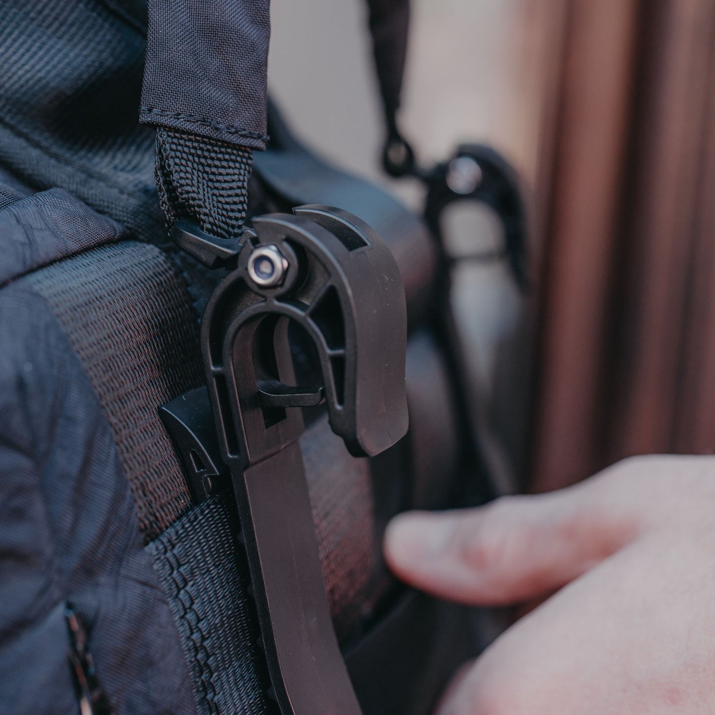 Rolltop BIQ + Fahrradhaken