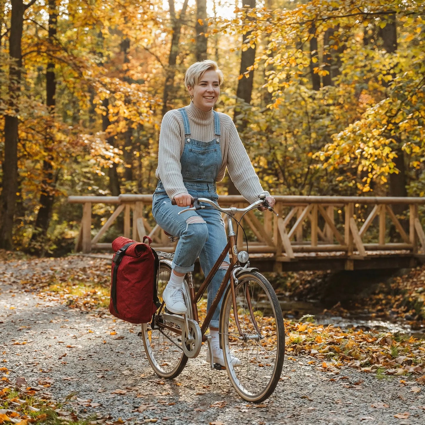 Rolltop + Fahrradhaken