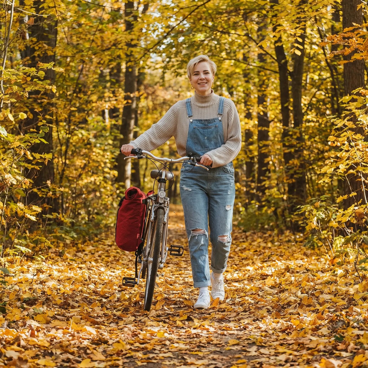 Rolltop + Fahrradhaken