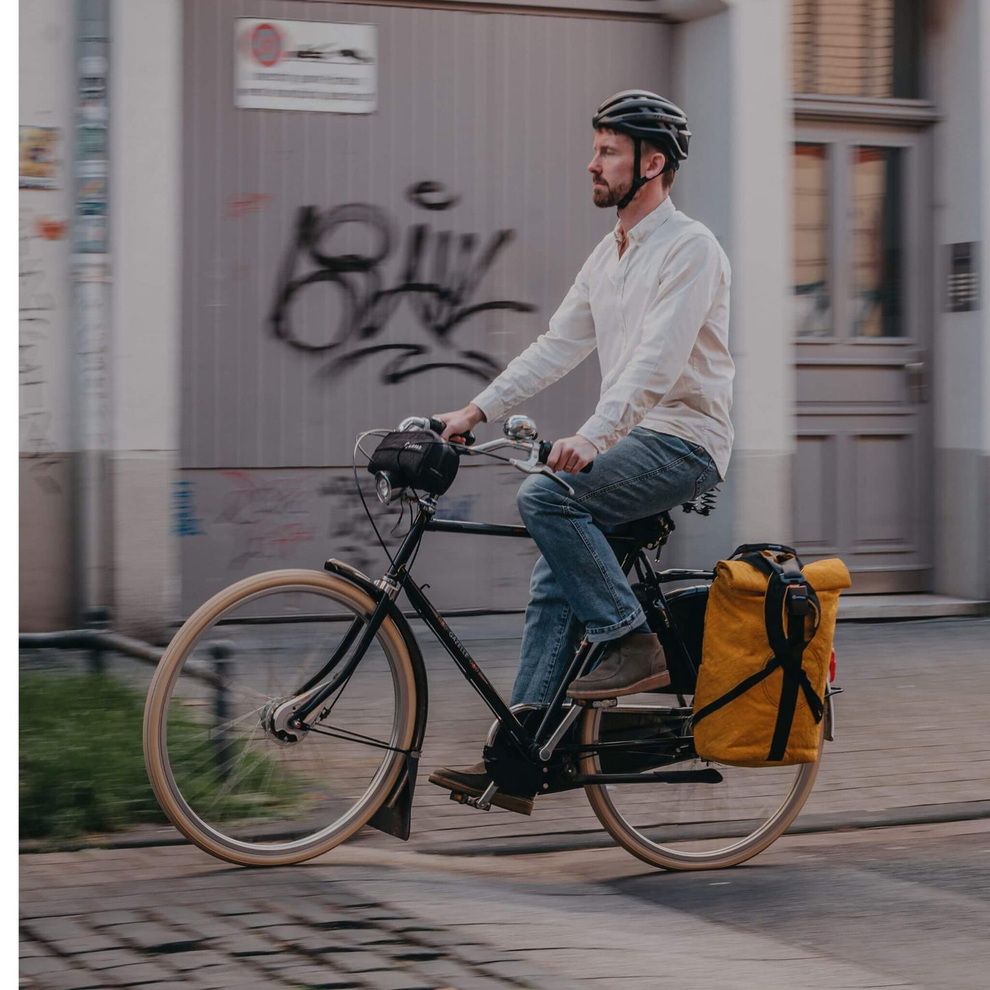 Rolltop + Fahrradhaken