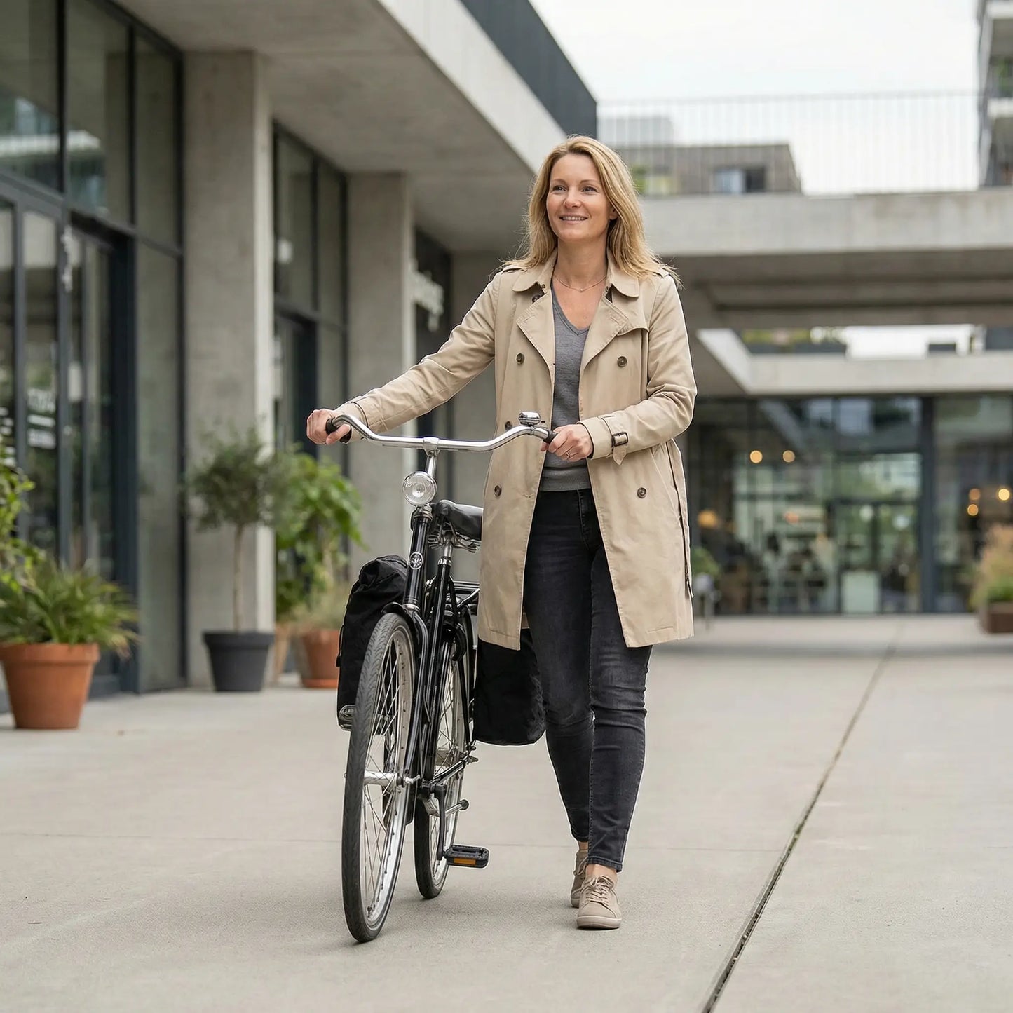 Rolltop + Fahrradhaken