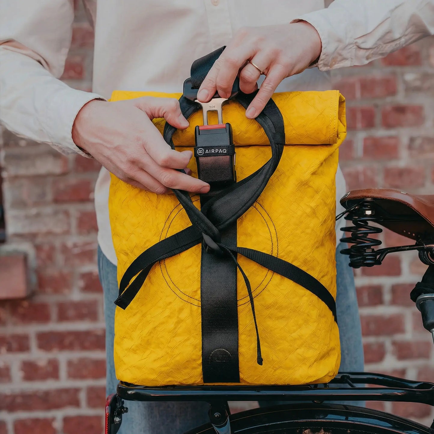 Rolltop + Fahrradhaken
