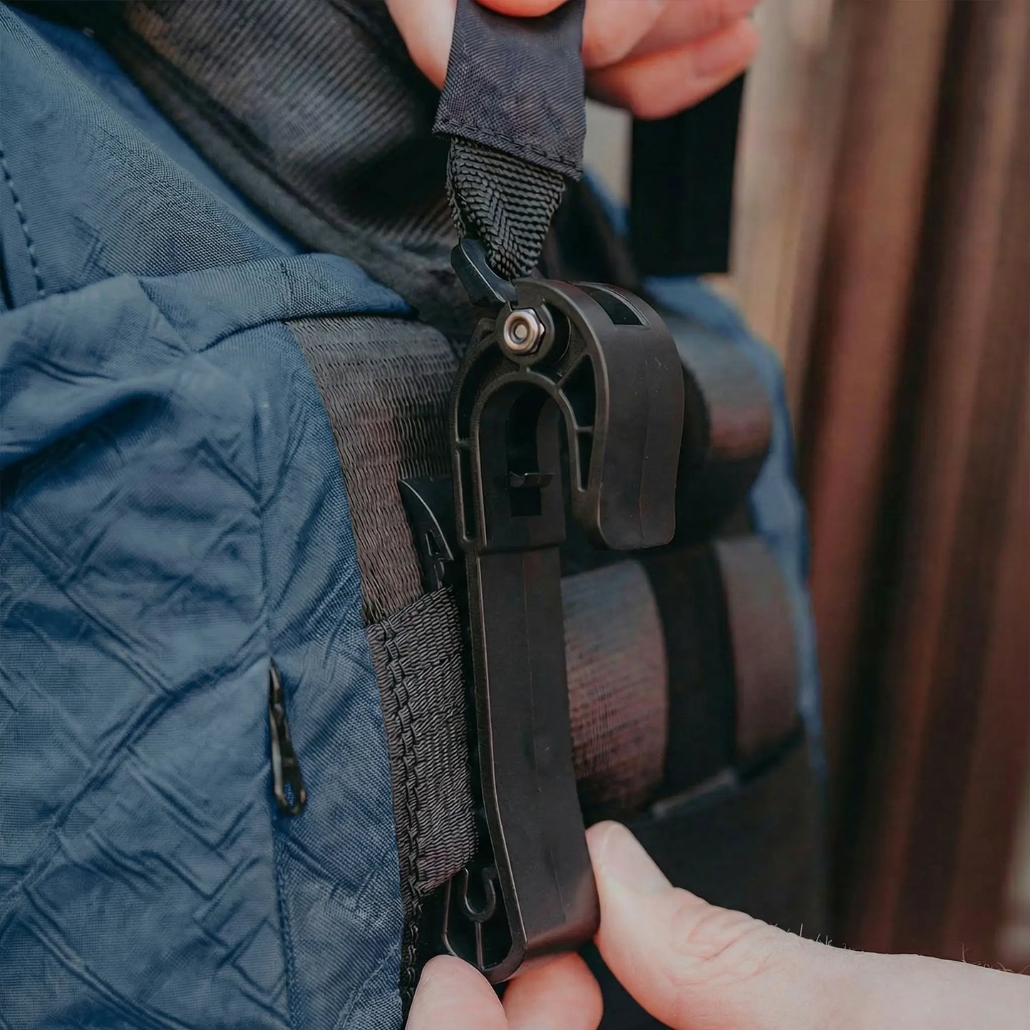 Rolltop + Fahrradhaken