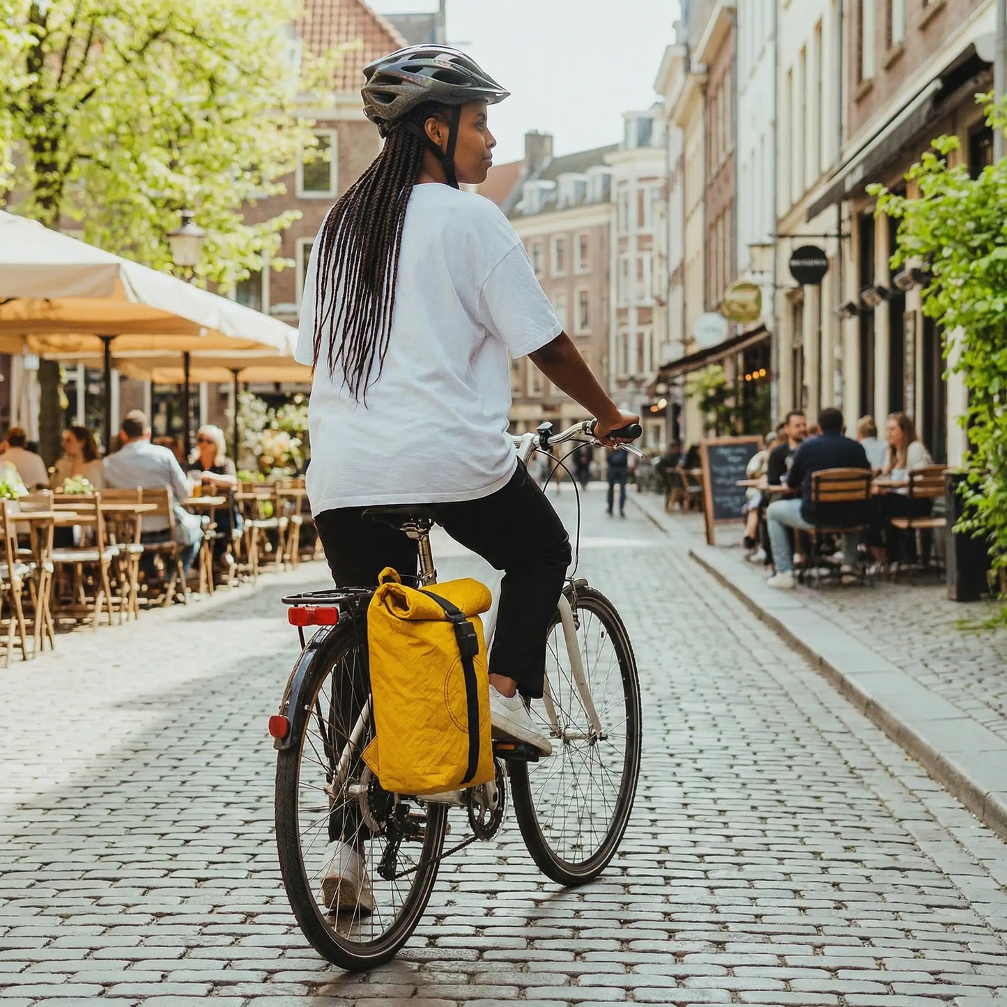Rolltop + Fahrradhaken