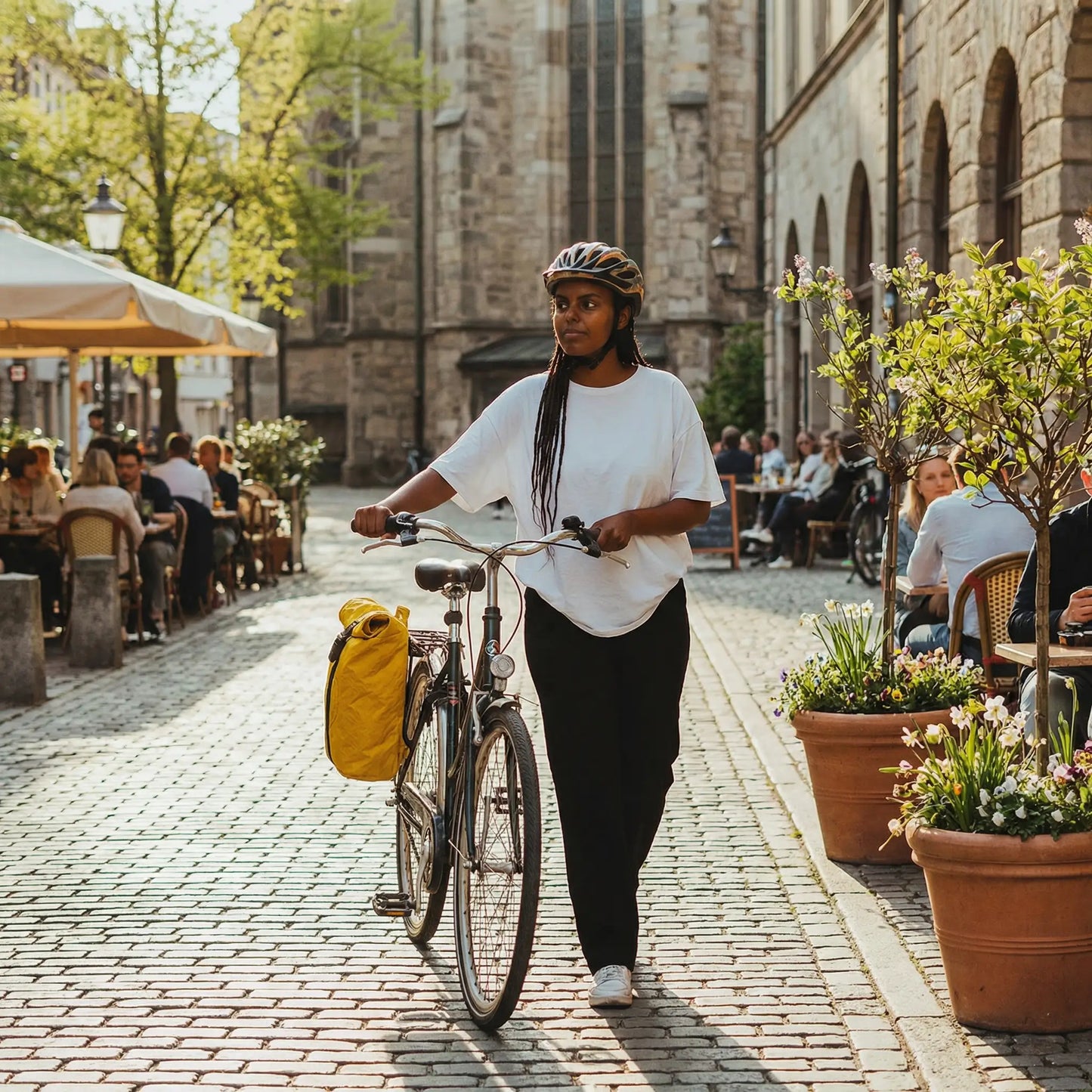 Rolltop + Fahrradhaken