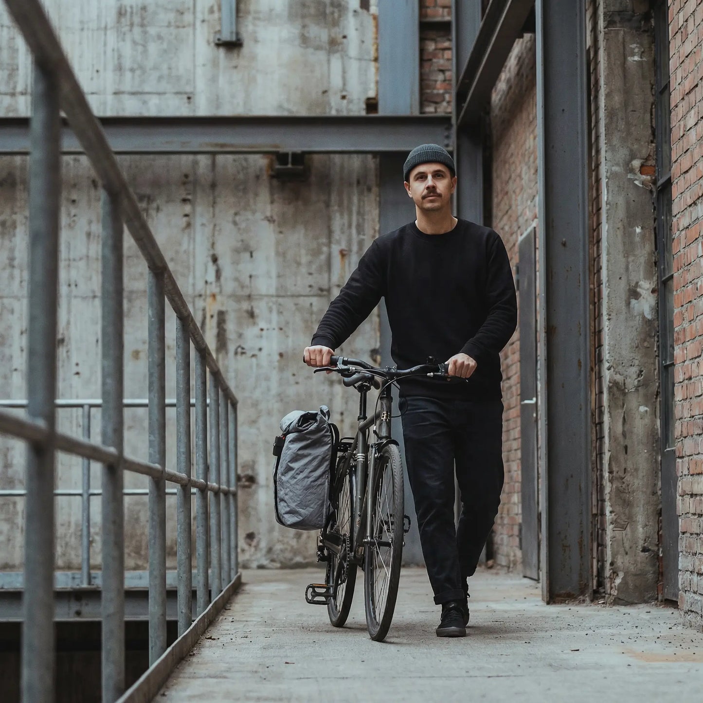 Rolltop + Fahrradhaken