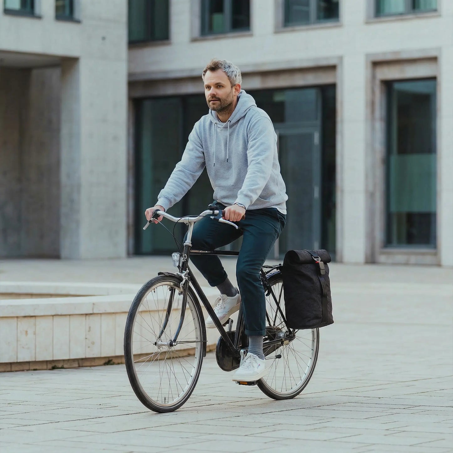 Rolltop + Fahrradhaken